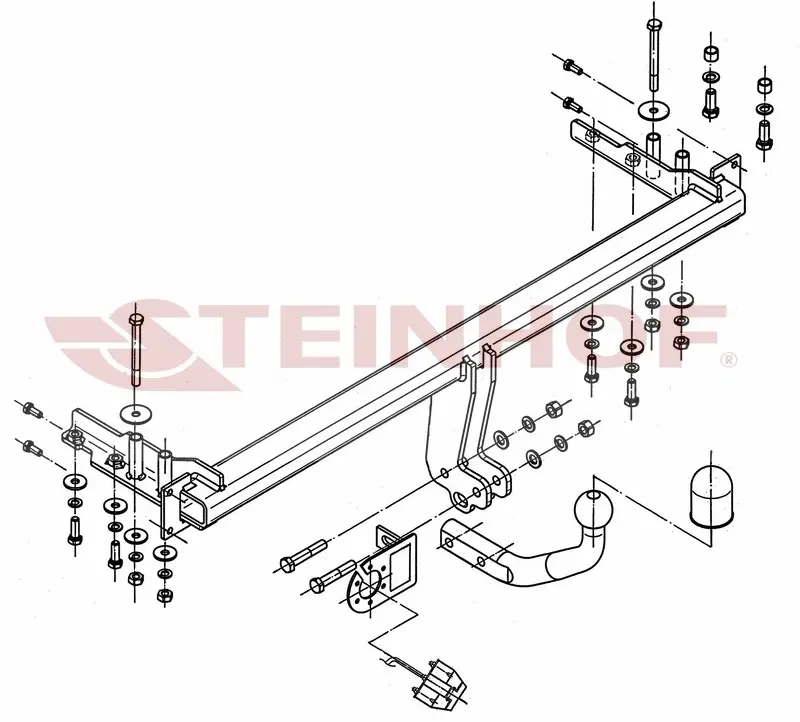 Tilhengerfeste CHEVROLET Lacetti 5D 2004 - 2010