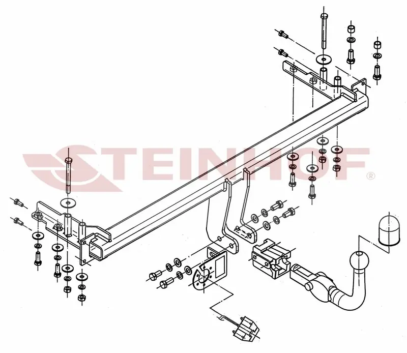Tilhengerfeste CHEVROLET Lacetti 5D 2004 - 2010