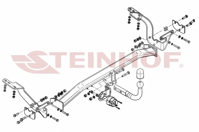Tilhengerfeste CITROEN C4 Grand Picasso 04/2011 - 2013