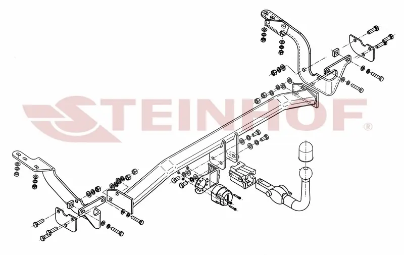 Tilhengerfeste CITROEN C4 Grand Picasso 04/2011 - 2013