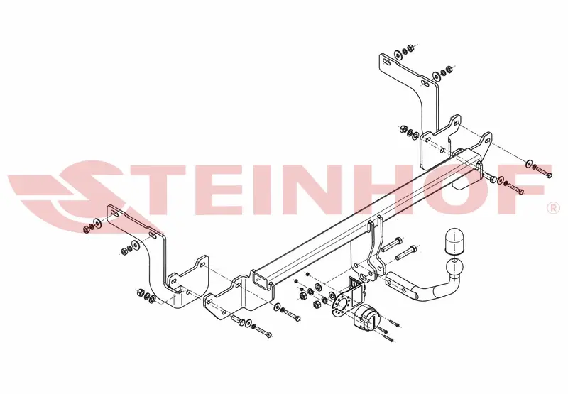 Tilhengerfeste CITROEN C4 Grand Picasso 2013 - 2018 – bilde 4