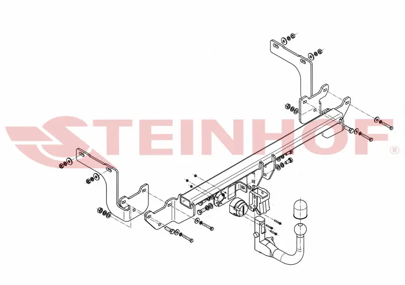 Tilhengerfeste CITROEN C4 Grand Picasso 2013 - 2018