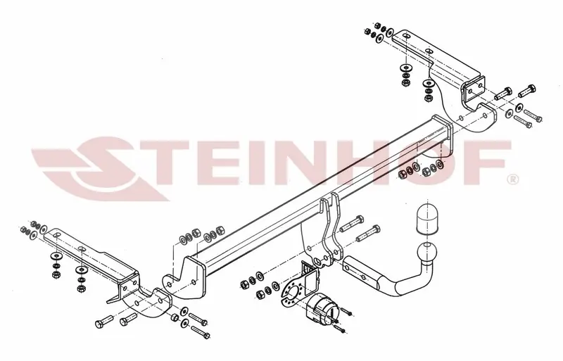 Tilhengerfeste CITROEN C4 II 5D 11/2010 -2017