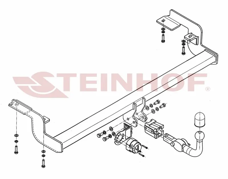 Tilhengerfeste CITROEN C5 4/5D 03/2001 - 09/2004