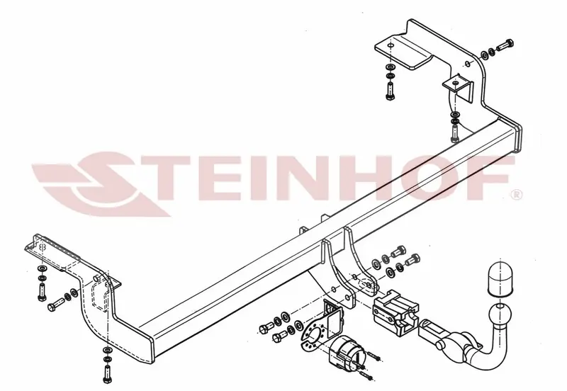 Tilhengerfeste CITROEN C5 4/5D 10/2004 - 04/2008