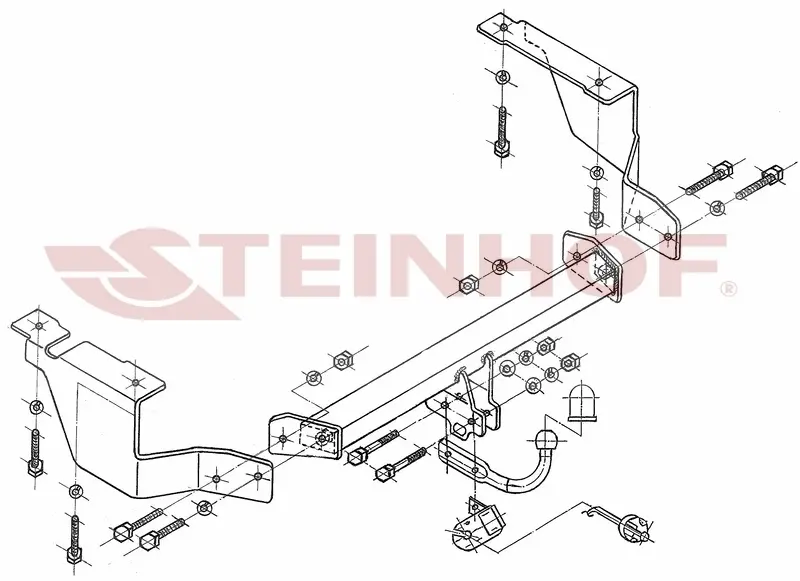 Tilhengerfeste CITROEN C5 Stasjonsvogn 2004 - 2008 – bilde 4