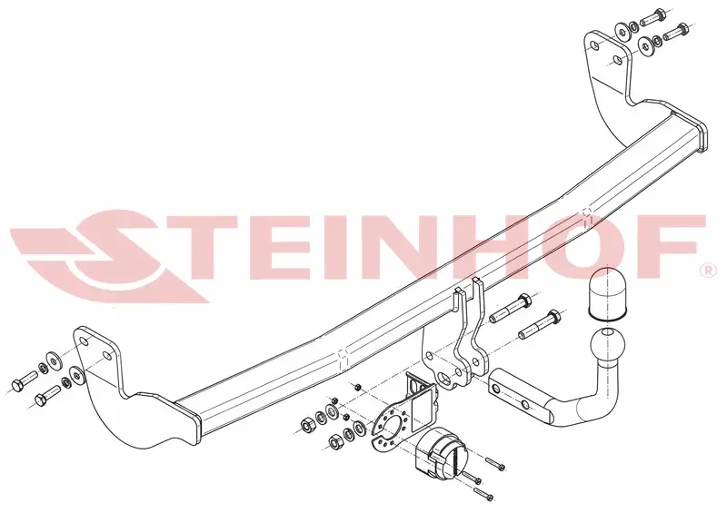 Tilhengerfeste CITROEN DS3 11/2009 - ...