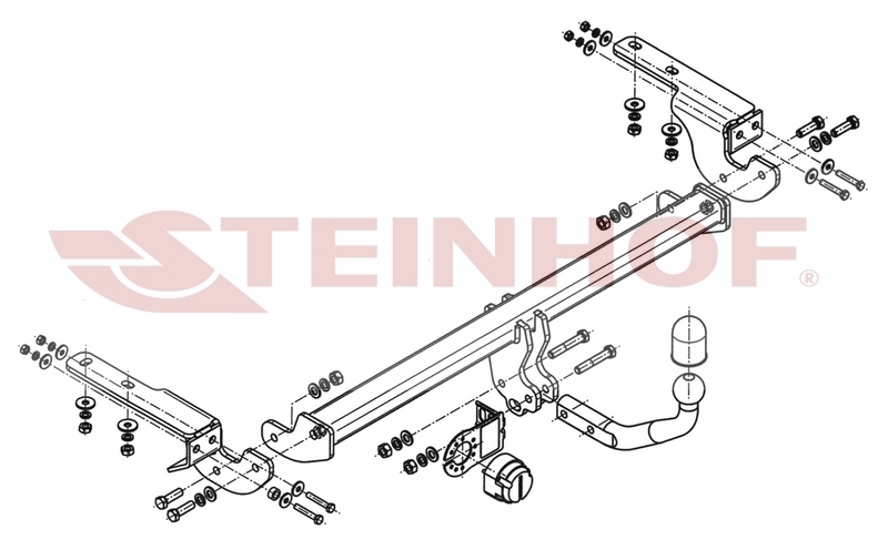 Tilhengerfeste CITROEN DS4 2011 - ...