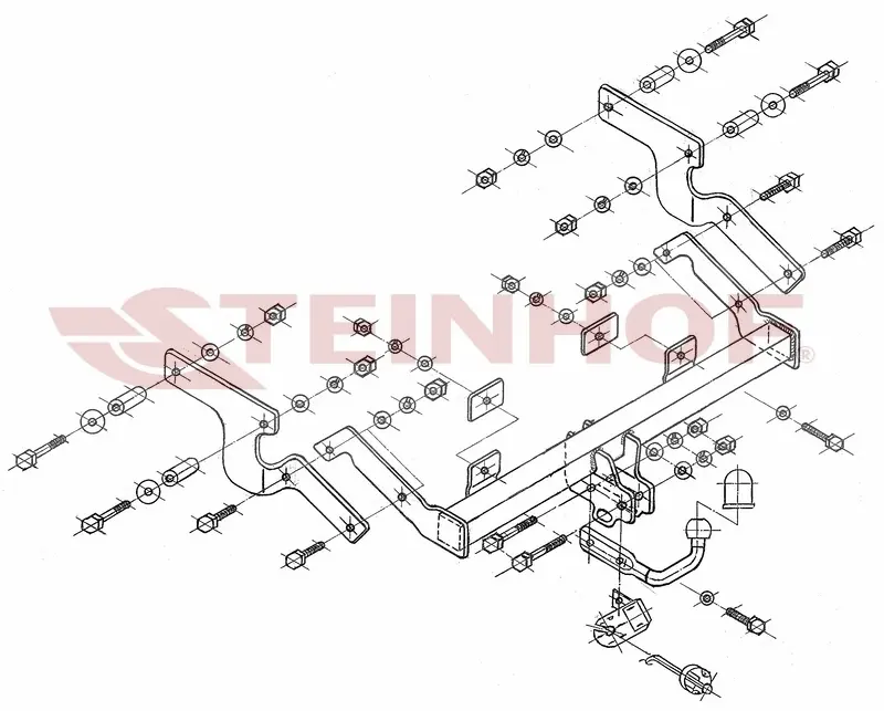 Tilhengerfeste CITROEN Xsara Picasso 5D 04/2004 - 2011 – bilde 2