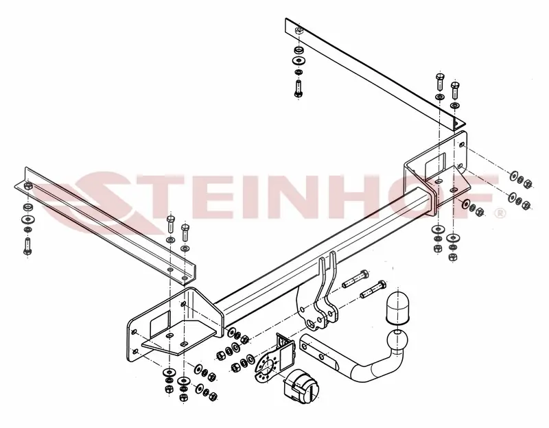 Tilhengerfeste FIAT Linea 2007 - 2015