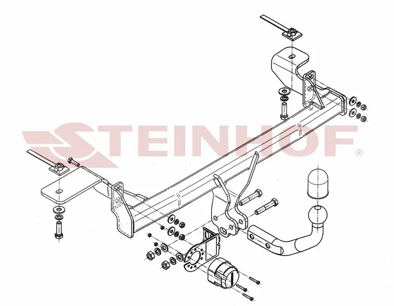 Tilhengerfeste FIAT Panda II 4x4 (4WD) 2004 - 2011 Image 2