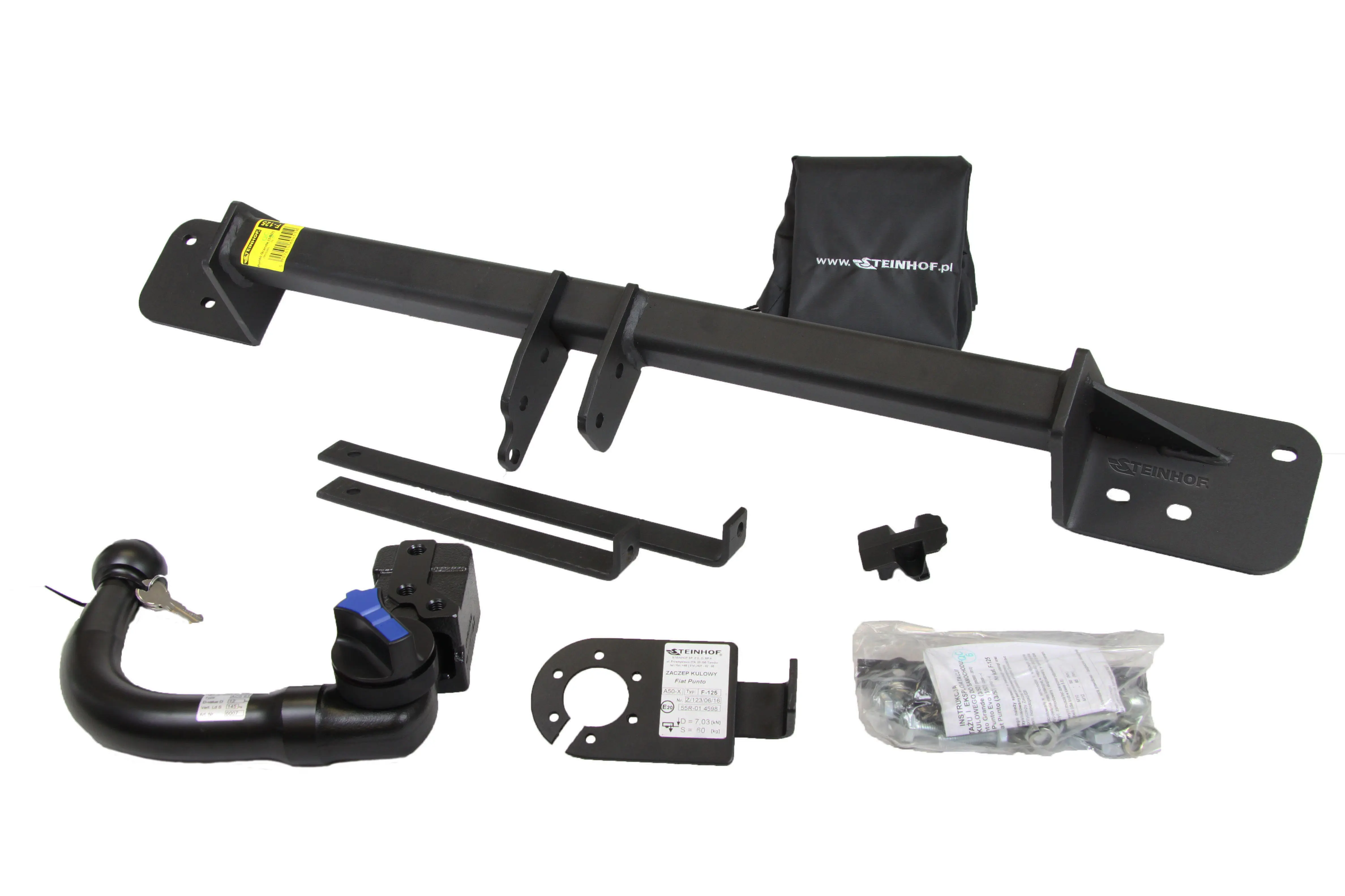 Tilhengerfeste FIAT Punto 3/5D 2012 - ...
