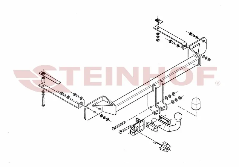 Tilhengerfeste FIAT Punto 3/5D 2012 - ... – bilde 2