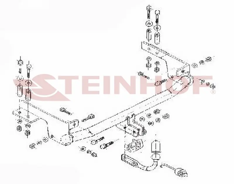 Tilhengerfeste FIAT Punto II 3/5D 06/2003 - 2010 – bilde 2