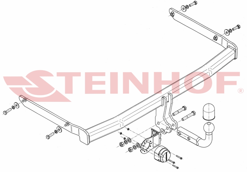 Tilhengerfeste Ford Fiesta Mk5 2002 - 2008