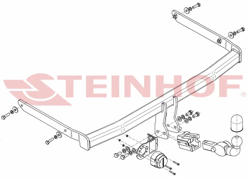 Tilhengerfeste Ford Fiesta Mk5 2002 - 2008