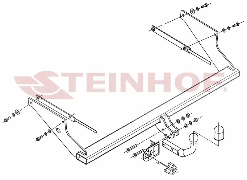 Tilhengerfeste FORD Focus II Stasjonsvogn 2008 - 2011 – bilde 2