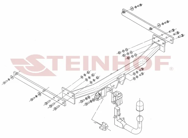 Tilhengerfeste Ford Kuga I 2008 - 2013