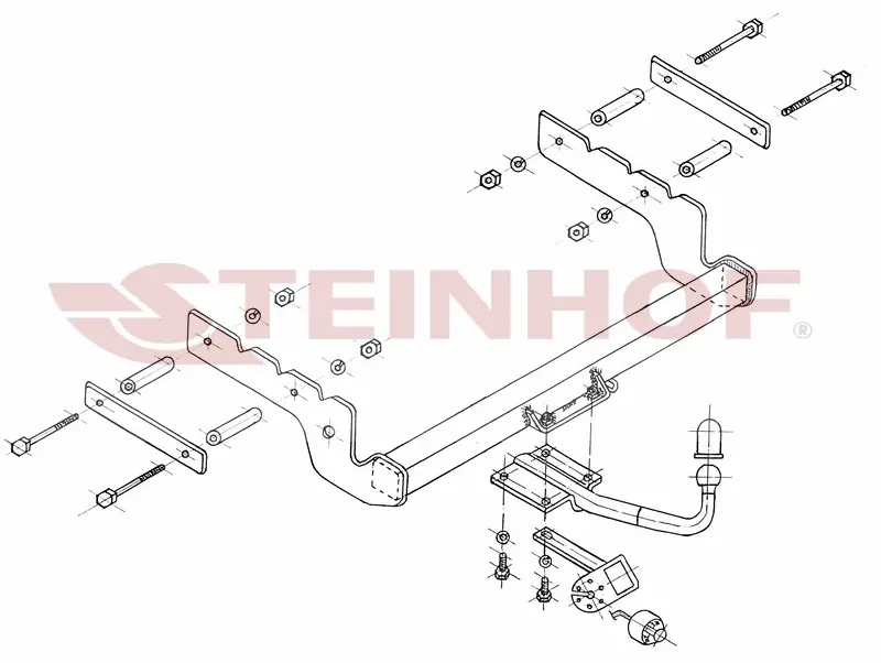 Tilhengerfeste Ford Mondeo III 2000 - 2007 – bilde 2