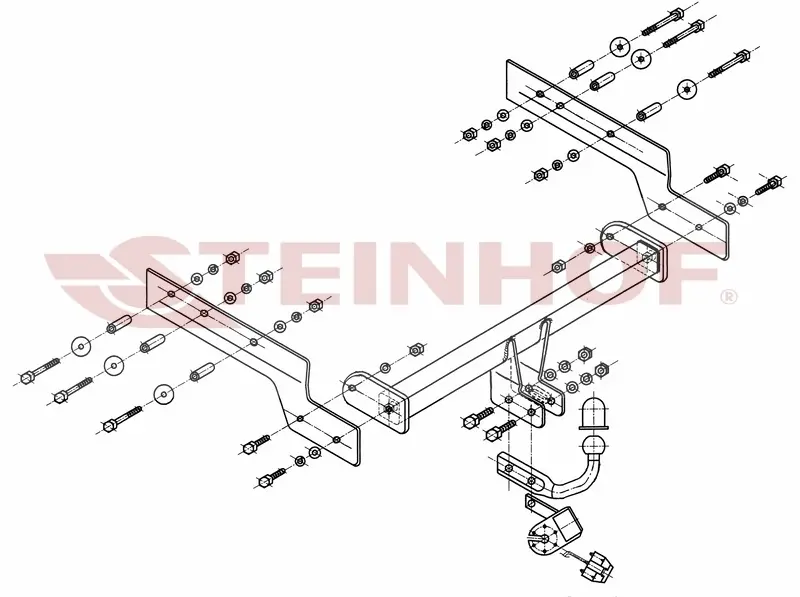 Tilhengerfeste Ford Mondeo III Stasjonsvogn 2000 - 2007 – bilde 2