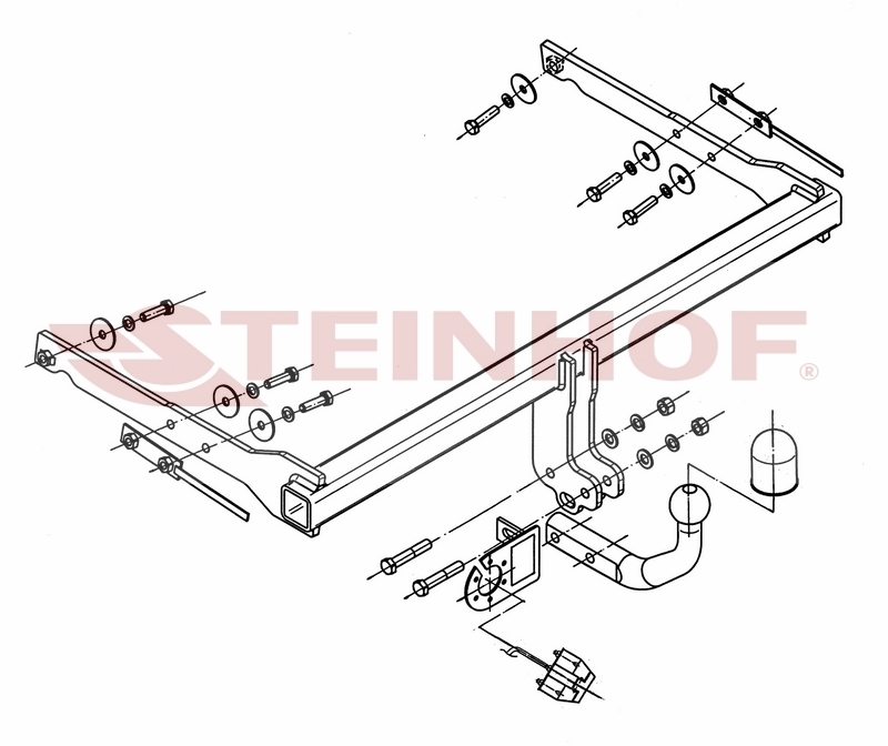 Tilhengerfeste Ford Mondeo IV 2007 - 2014 – bilde 2