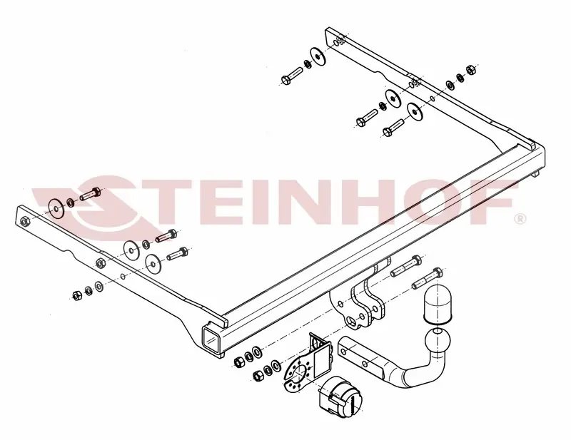 Tilhengerfeste Ford Mondeo IV Stasjonsvogn 2007 - 2014 – bilde 2