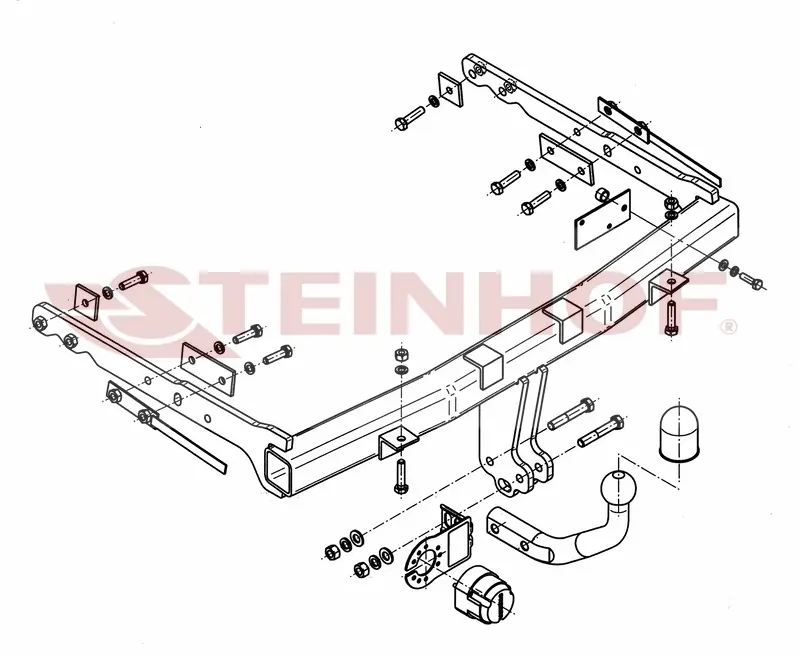 Tilhengerfeste Ford S-Max I 2006 - 2014 Image 2