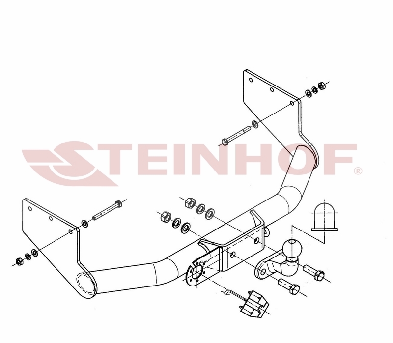 Tilhengerfeste Ford Transit 1985 - 2000