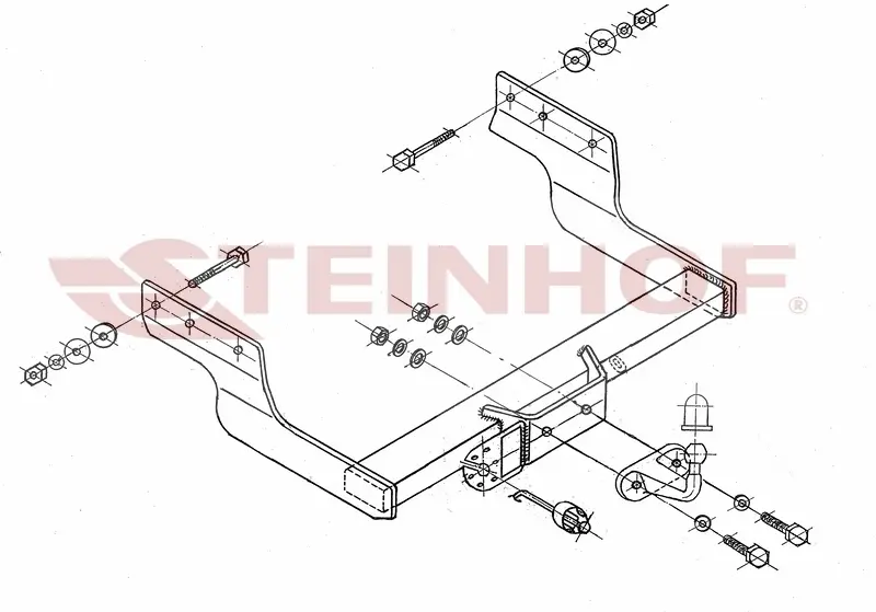 Tilhengerfeste Ford Transit 2006 - 2013 – bilde 2