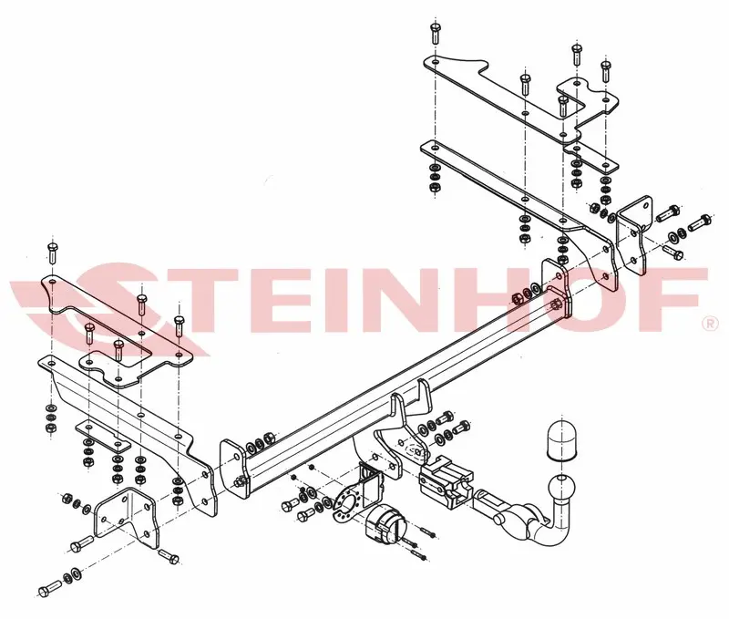 Tilhengerfeste HONDA Civic 5D 11/2000 - 2005