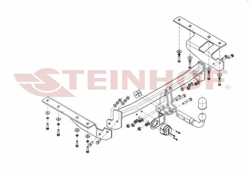 Tilhengerfeste Honda CR-V III 2006 - 2012 | american version – bilde 2