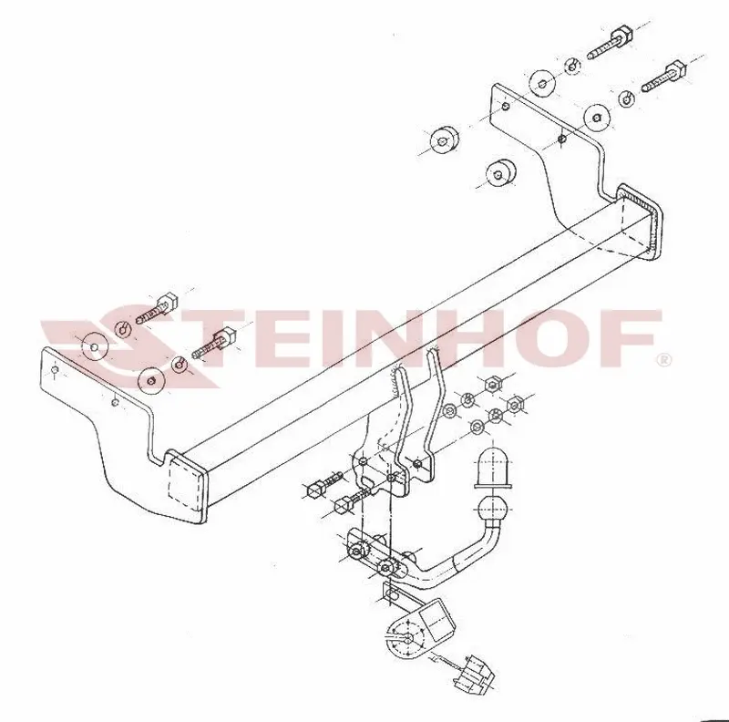 Tilhengerfeste HYUNDAI Getz 2002 - 10/2005