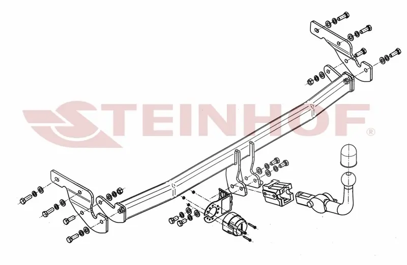 Tilhengerfeste HYUNDAI i10 2011 - 2013