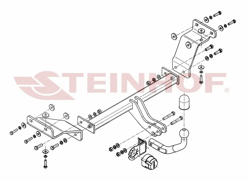 Tilhengerfeste Hyundai i30 I CW 2007 - 2012 – bilde 2