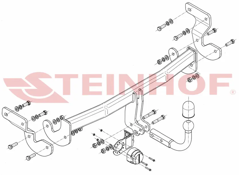 Tilhengerfeste HYUNDAI i40 4D 04/2011 -  ...