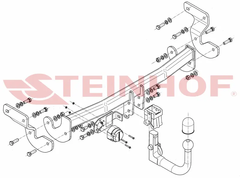 Tilhengerfeste HYUNDAI i40 4D 04/2011 -  ...