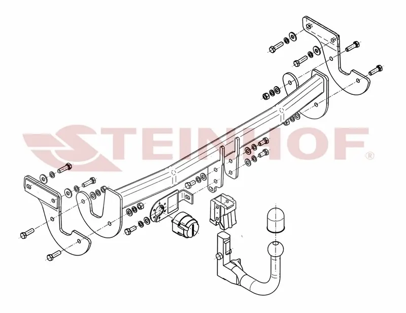 Tilhengerfeste HYUNDAI i40 CW Stasjonsvogn 07/2011 - ...