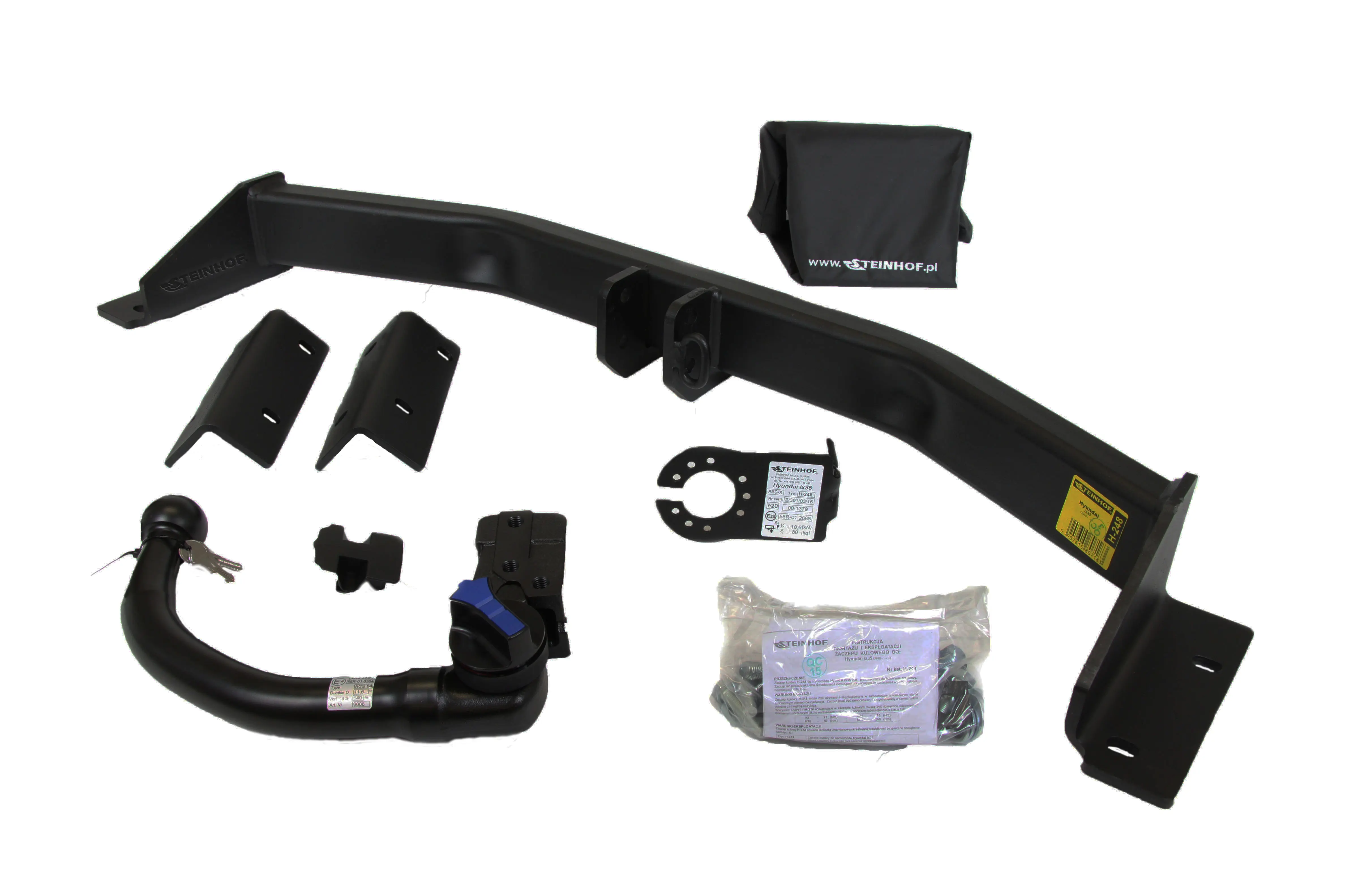 Tilhengerfeste Hyundai Tucson II 2010 - 2015