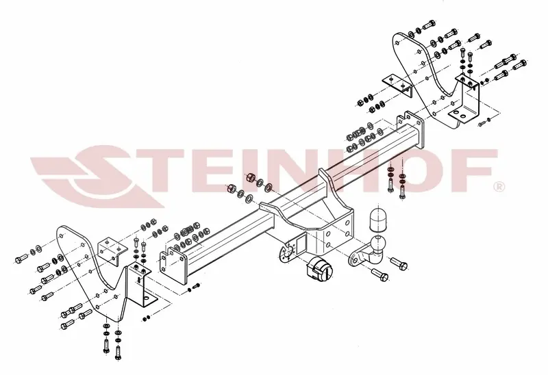 Tilhengerfeste Isuzu D-Max I Facelift 2008 - 2012 │ modeller med trinn