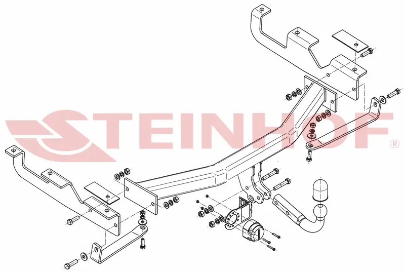 Tilhengerfeste Jeep Grand Cherokee II (WJ) 1998 - 2005