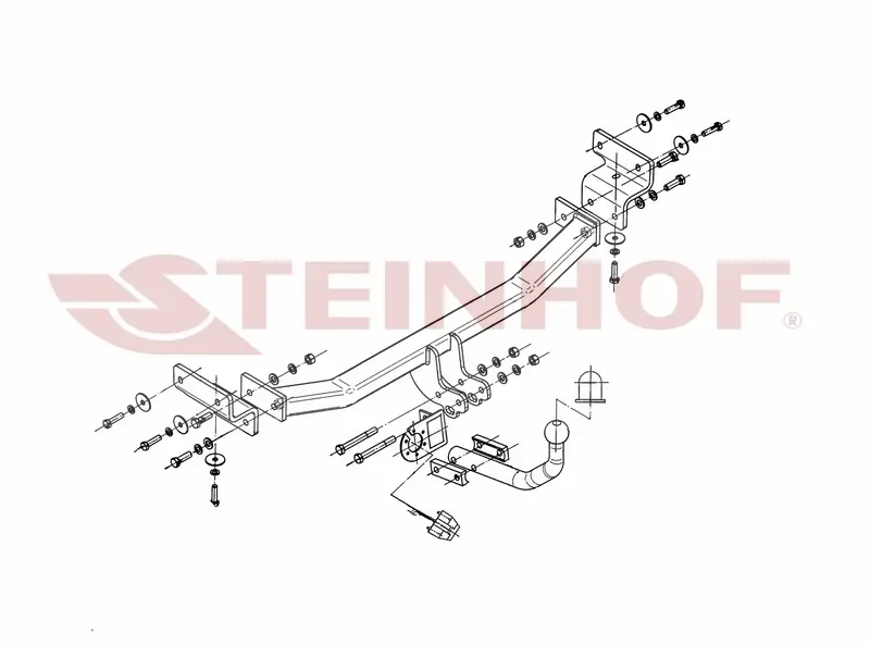 Tilhengerfeste Kia Cee’d I Stasjonsvogn 2006 - 2012 – bilde 2