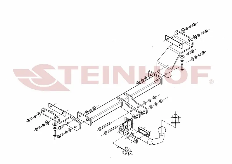 Tilhengerfeste Kia Cee’d I Stasjonsvogn 2006 - 2012 – bilde 2