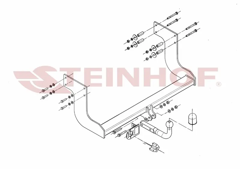 Tilhengerfeste KIA K-2900 Box Van 2008 - ...