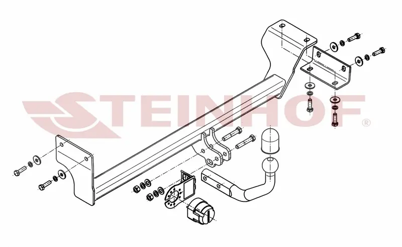 Tilhengerfeste KIA Picanto 5D 05/2011 - 2015
