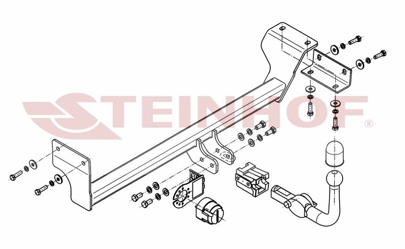 Tilhengerfeste KIA Picanto 5D 05/2011 - 2015