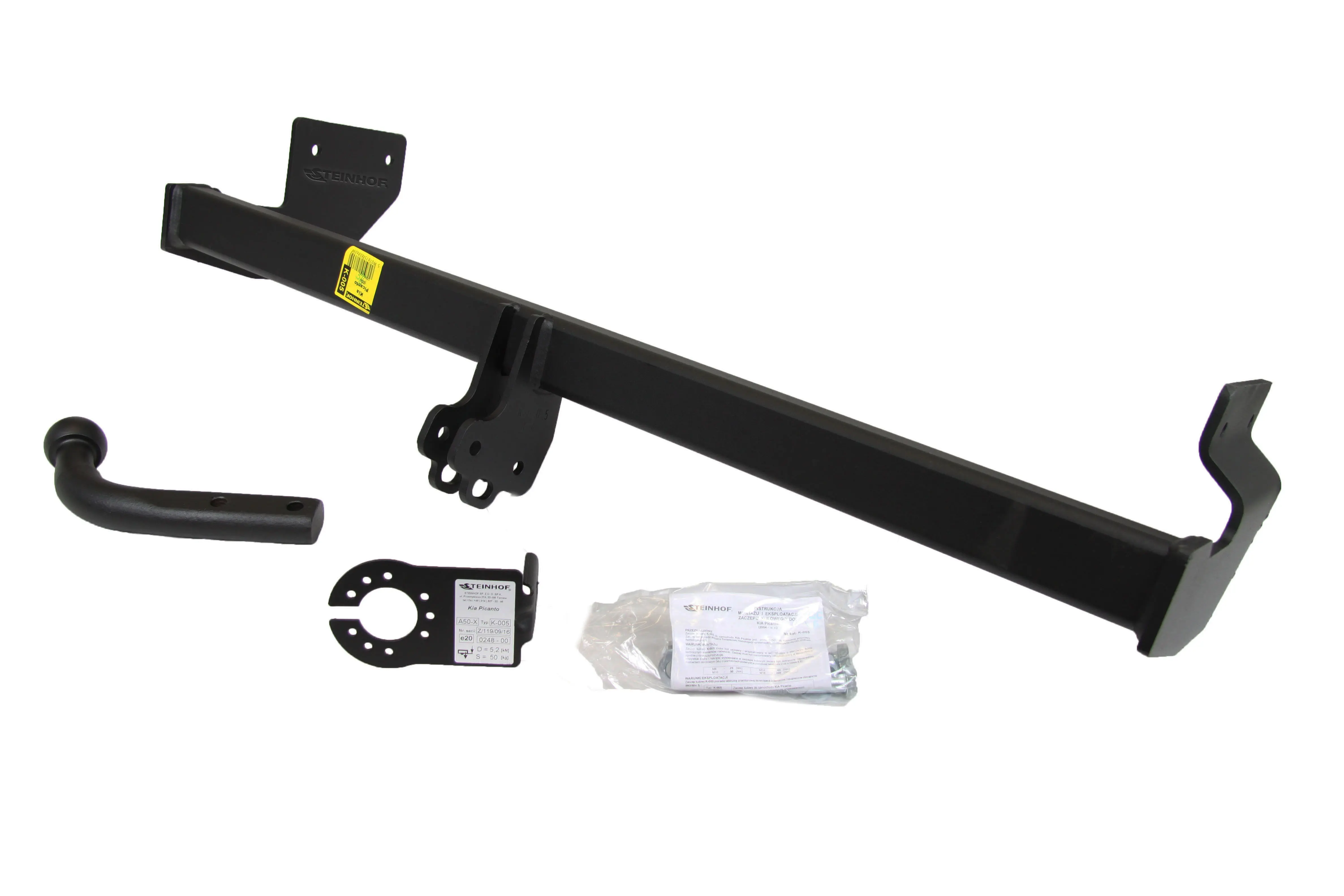 Tilhengerfeste KIA Picanto 5D 2004 - 04/2011