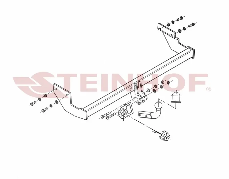 Tilhengerfeste KIA Picanto 5D 2004 - 04/2011 – bilde 2