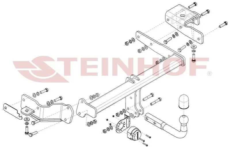 Tilhengerfeste Kia Sorento IV 2020 -> │ Fastmontert – bilde 2
