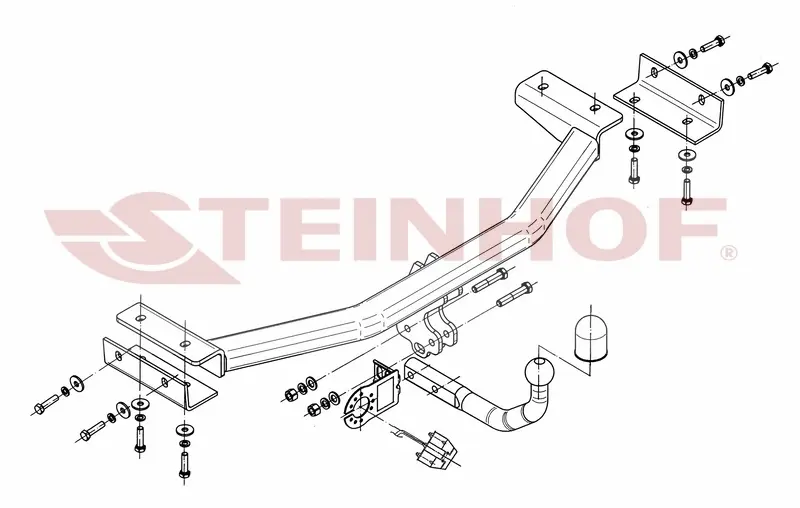 Tilhengerfeste Kia Sportage III 2010 - 2015 – bilde 2