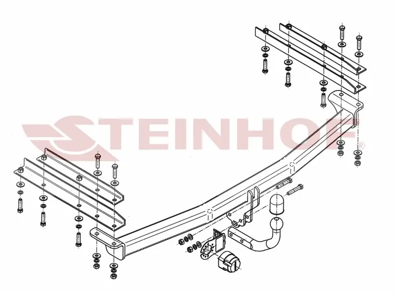Tilhengerfeste LANCIA Voyager (eksl. version with parking sensors) 2011 - ... – bilde 2